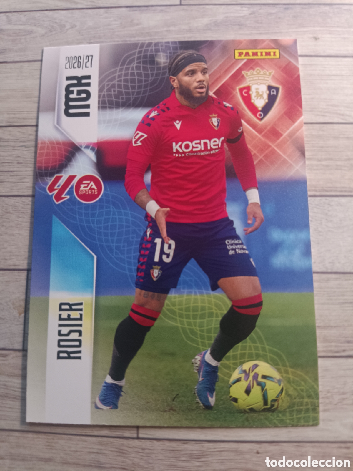 Cartes &agrave; collectionner de Football: 256 ROSIER OSASUNA MEGACRACKS MGK 26 27 PANINI 2026 2027