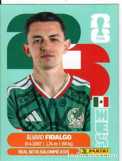 Football Stickers: CROMO PANINI MUNDIAL WORLD CUP 2026 - UPDATE SET ACTUALIZACI&Oacute;N - FIDALGO - M&Eacute;XICO