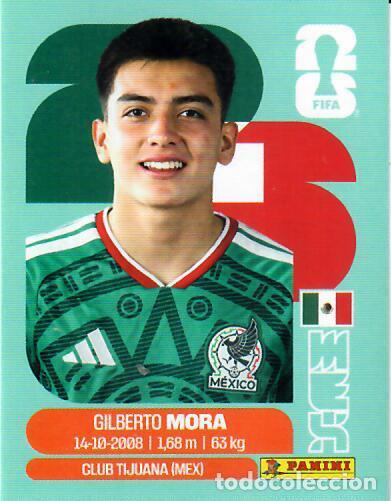 Cromos de f&uacute;tbol: CROMO PANINI MUNDIAL WORLD CUP 2026 - UPDATE SET ACTUALIZACI&Oacute;N - MORA - M&Eacute;XICO