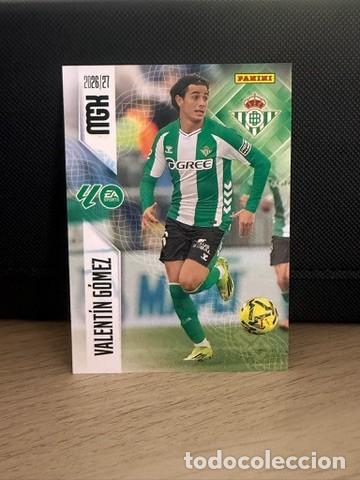 Cromos de f&uacute;tbol: 98 MegaCracks 2026 2027 Valent&iacute;n G&oacute;mez - Real Betis