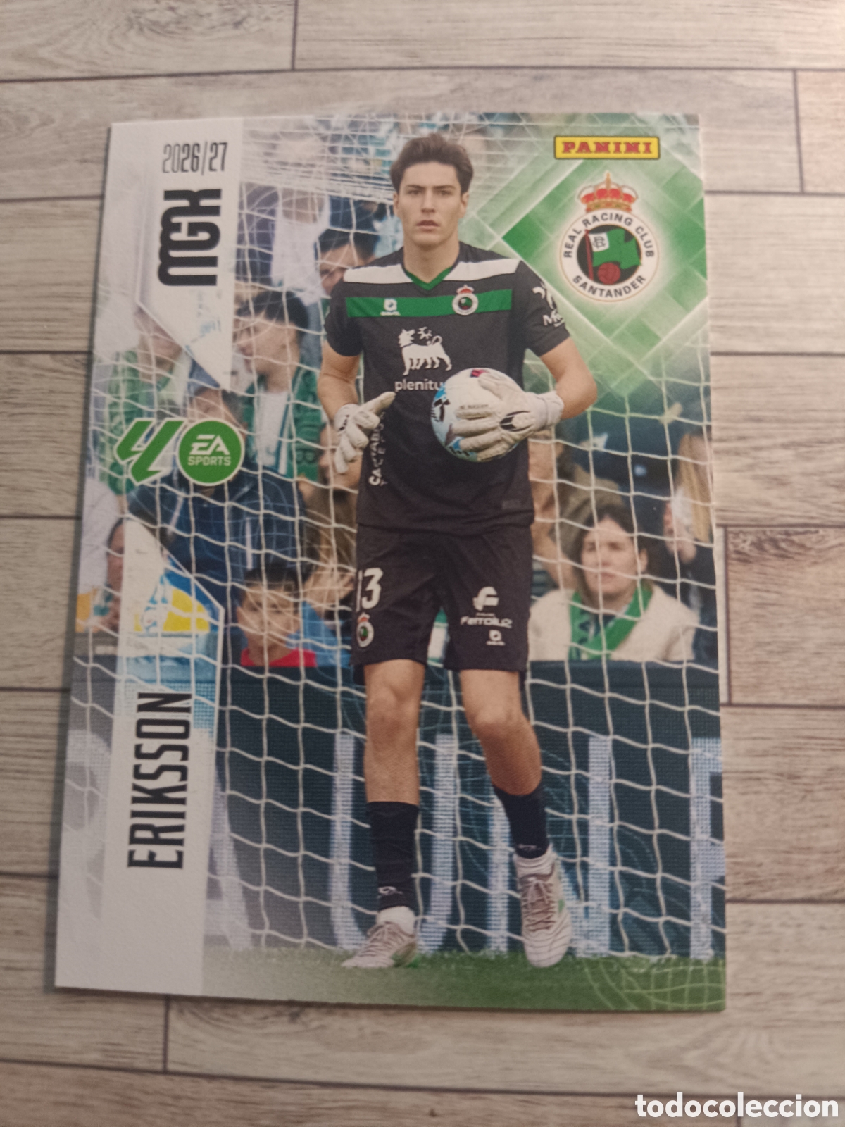Cromos de f&uacute;tbol: 273 ERIKSSON RACING DE SANTANDER MEGACRACKS MGK 26 27 PANINI 2026 2027