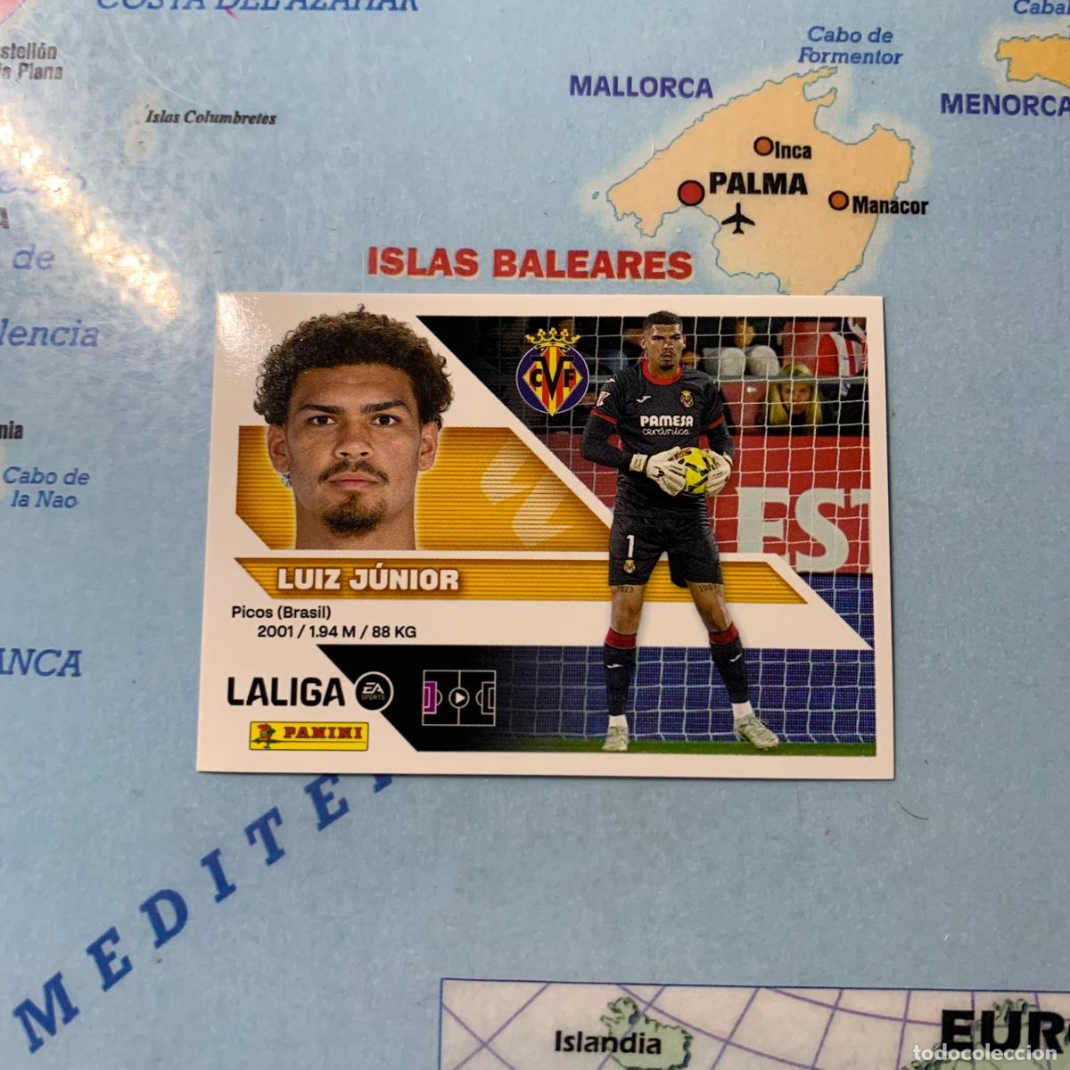 Cromos de f&uacute;tbol: Luiz Junior n&uacute;mero 3 del Villarreal cromo liga este 26-27 2026-2027