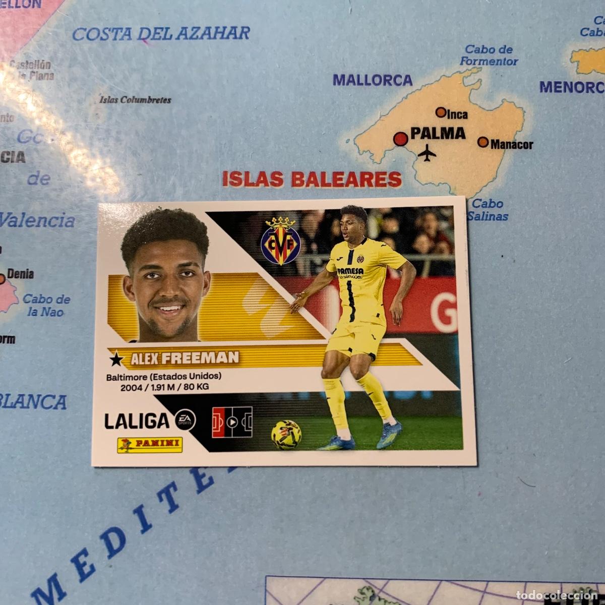 Cromos de f&uacute;tbol: Freeman n&uacute;mero 7B del Villarreal cromo liga este 26-27 2026-2027