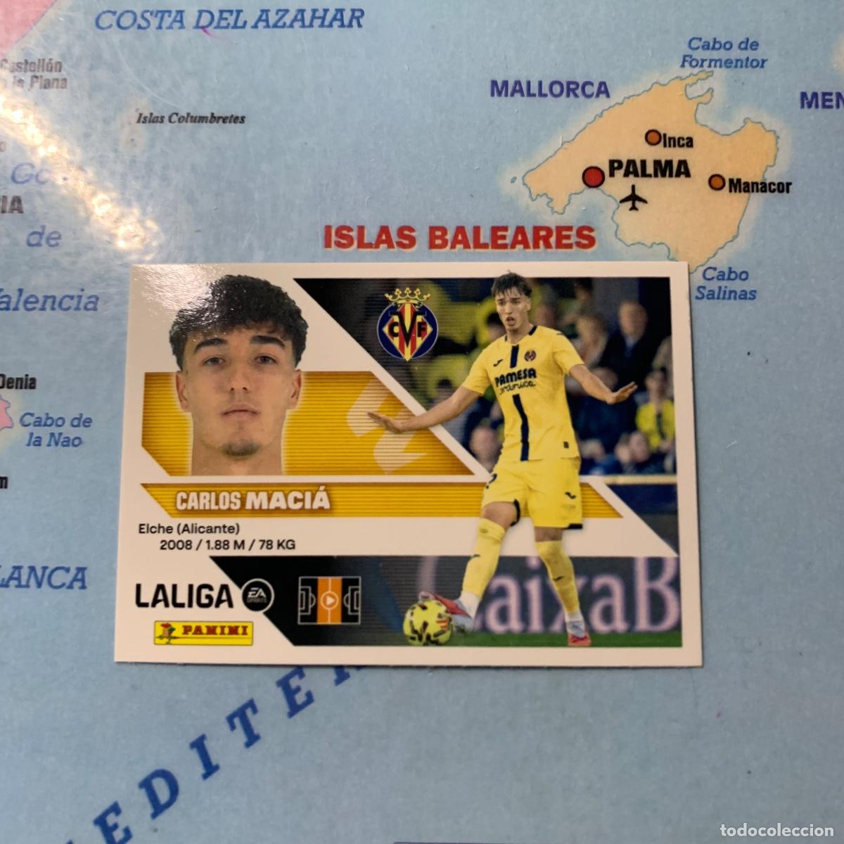 Cromos de f&uacute;tbol: Macia n&uacute;mero 13 del Villarreal cromo liga este 26-27 2026-2027
