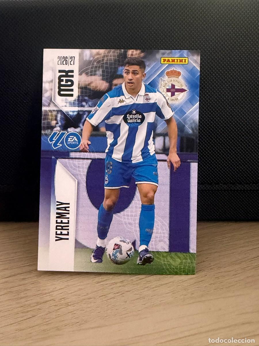 Cromos de f&uacute;tbol: 142 MegaCracks 2026 2027 Yeremay - Deportivo