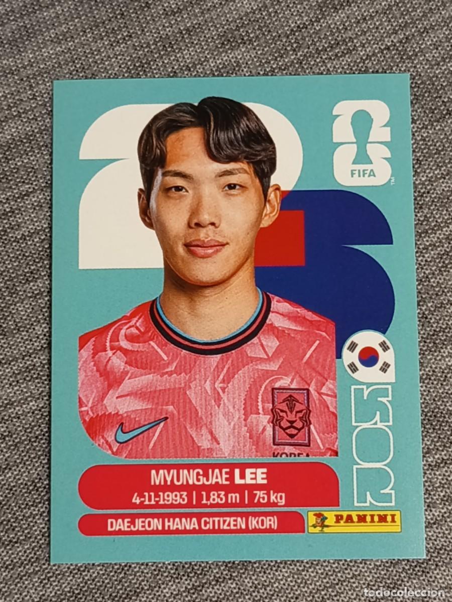 Cromos de f&uacute;tbol: LEE KOR 9 STICKER MUNDIAL 2026 PANINI FIFA WORLD CUP NUEVO