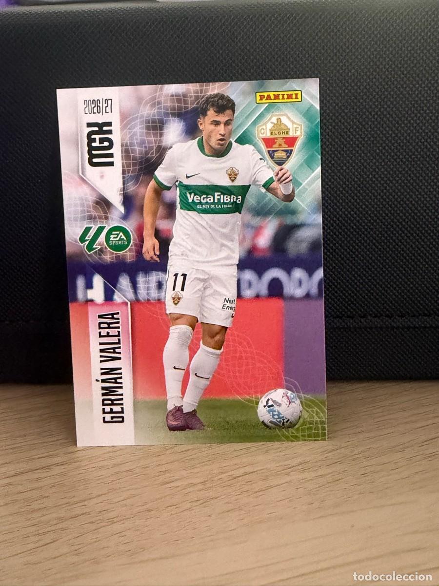 Cromos de f&uacute;tbol: 153 MegaCracks 2026 2027 Germ&aacute;n Valera - Elche