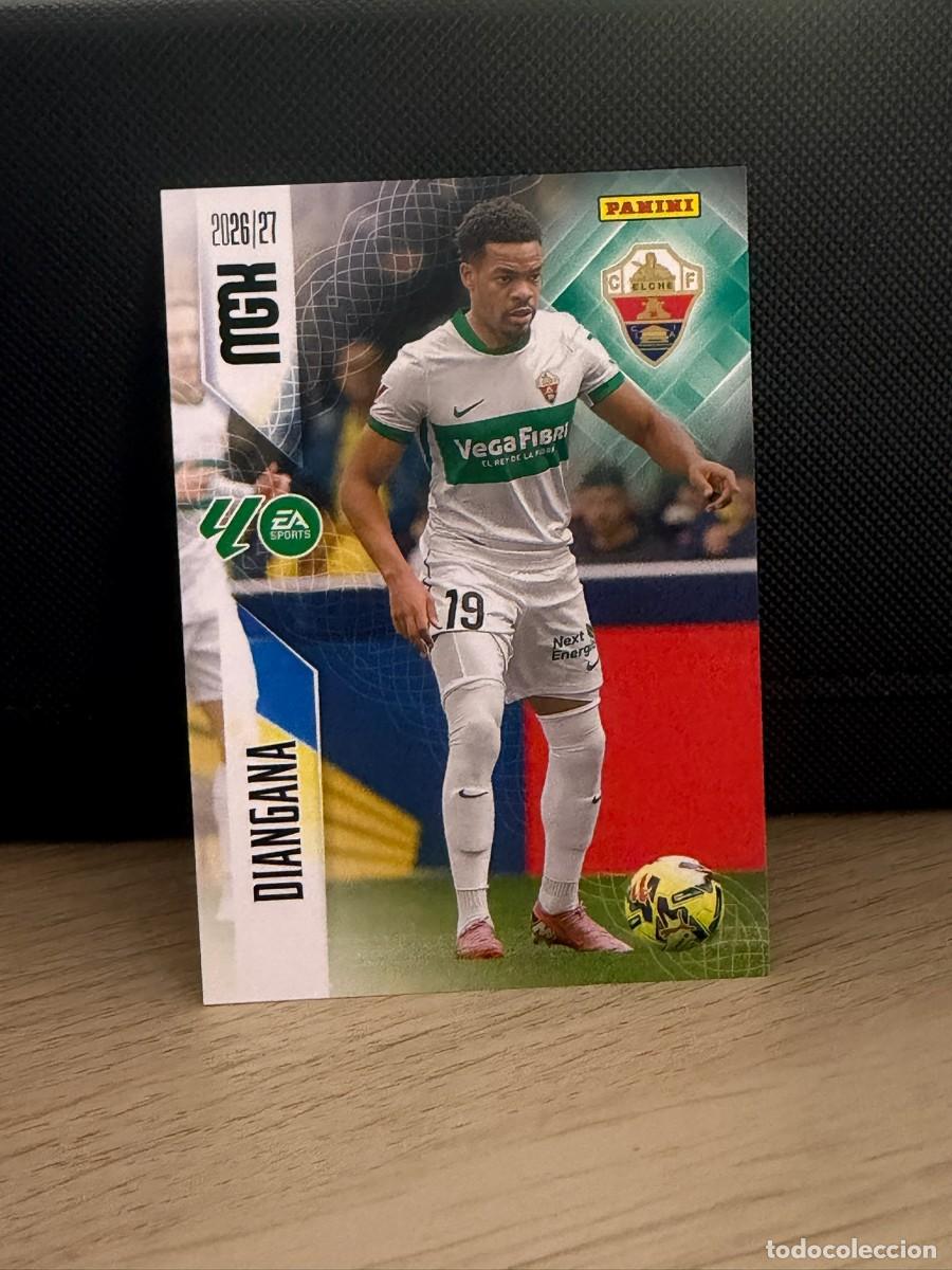 Cromos de f&uacute;tbol: 160 MegaCracks 2026 2027 Diangana - Elche