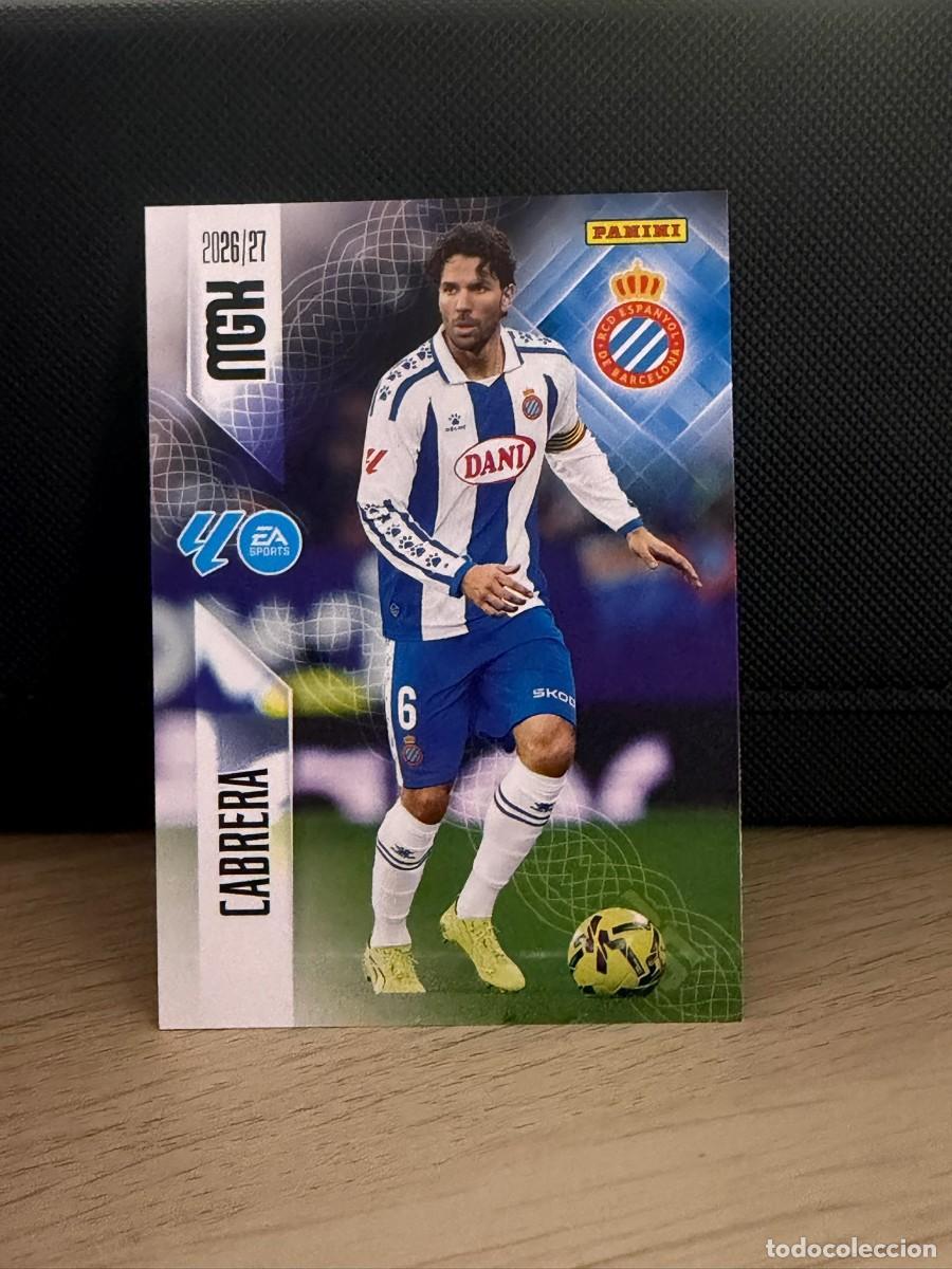 Cromos de f&uacute;tbol: 169 MegaCracks 2026 2027 Cabrera - Espanyol