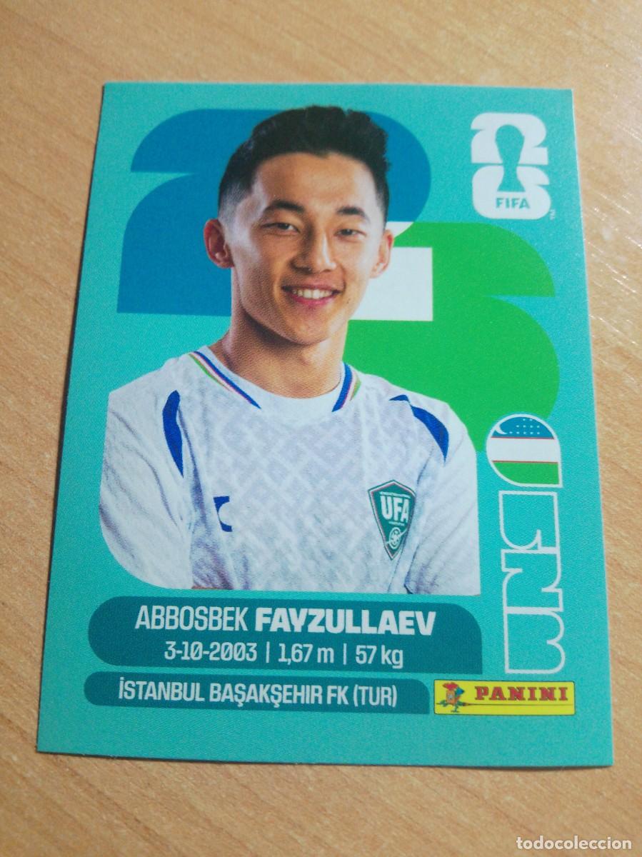 Cromos de f&uacute;tbol: FAYZULLAEV UZBEKISTAN UZB 20 MUNDIAL FIFA WORLD CUP 2026 26 PANINI STICKERS NUEVO