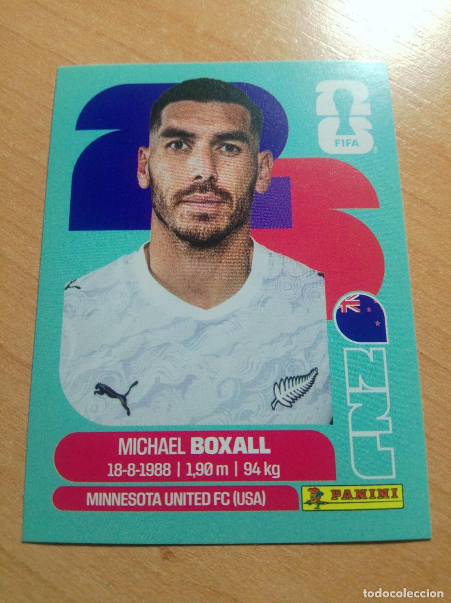 Cromos de f&uacute;tbol: BOXALL NUEVA ZELANDA NZL 4 MUNDIAL FIFA WORLD CUP 2026 26 PANINI STICKERS NUEVO