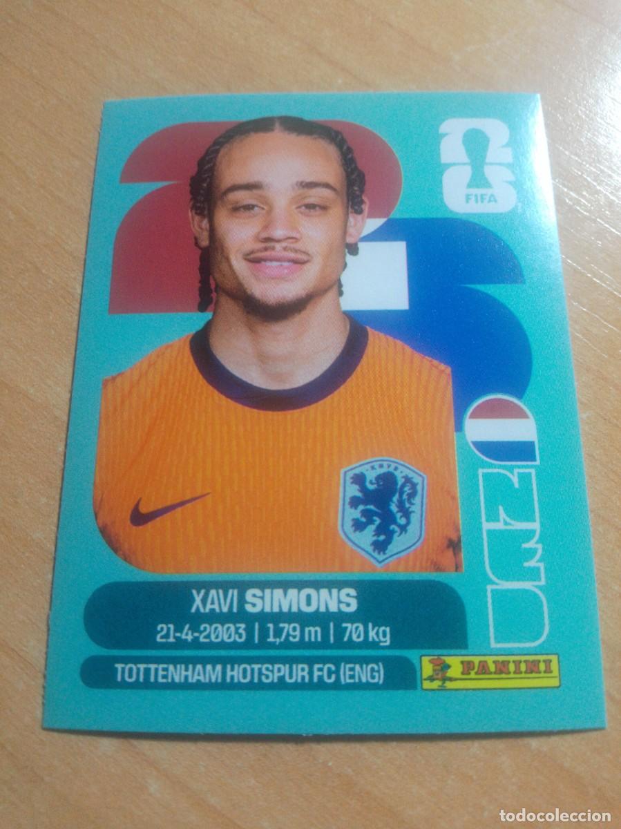 Cromos de f&uacute;tbol: SIMONS PA&Iacute;SES BAJOS NED 15 MUNDIAL FIFA WORLD CUP 2026 26 PANINI STICKERS NUEVO