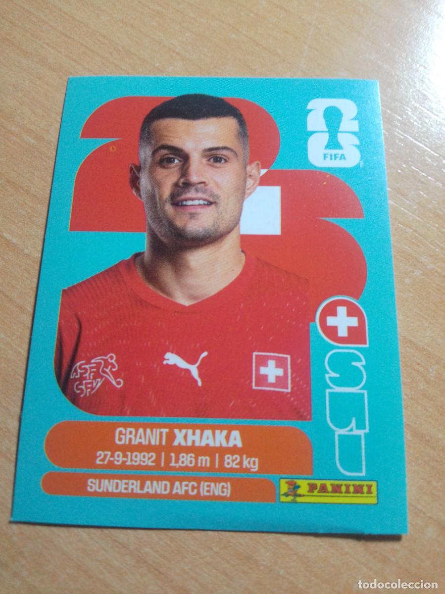 Cromos de f&uacute;tbol: XHAKA SUIZA SUI 9 MUNDIAL FIFA WORLD CUP 2026 26 PANINI STICKERS NUEVO