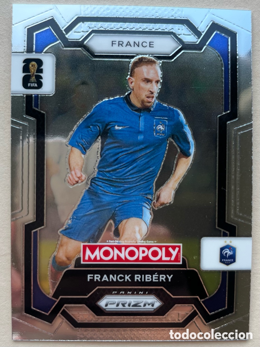 Cromos de f&uacute;tbol: Ribery Prizm Monopoly Mundial 2026 - Francia