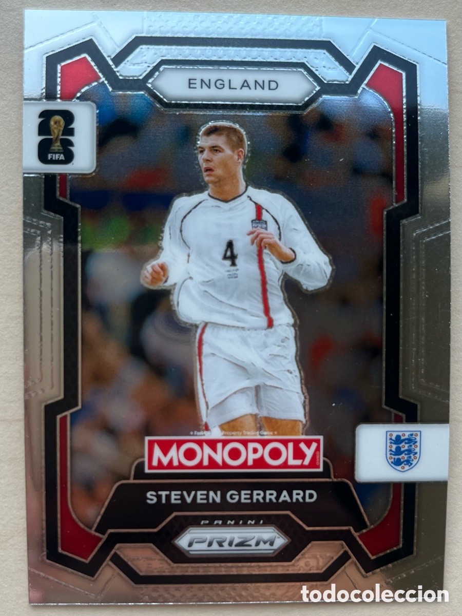 Cromos de f&uacute;tbol: Gerrard Prizm Monopoly Mundial 2026 - Inglaterra