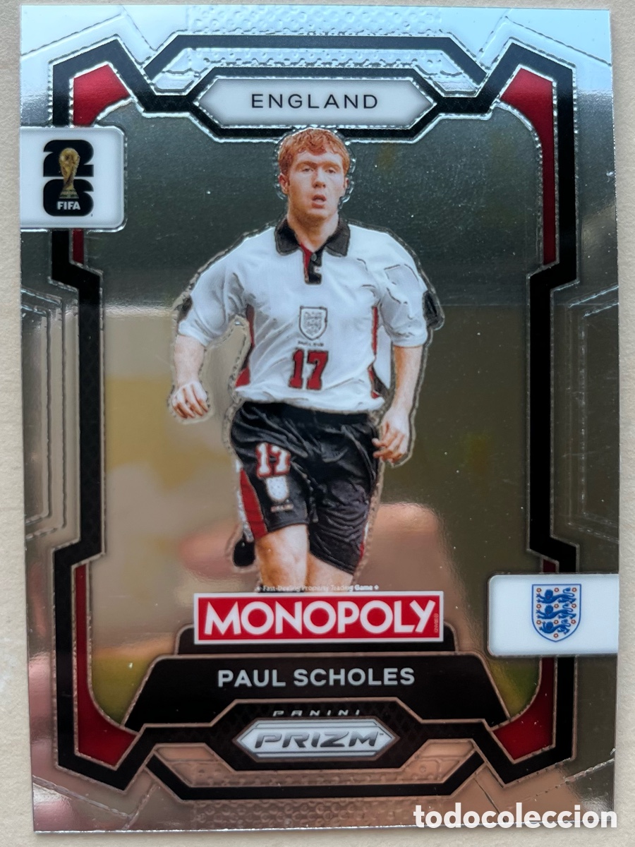 Cromos de f&uacute;tbol: Scholes Prizm Monopoly Mundial 2026 - Inglaterra