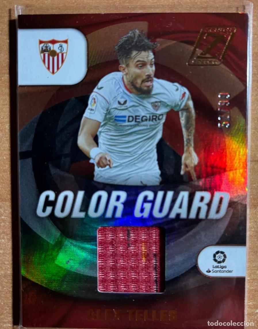 Cromos de f&uacute;tbol: PANINI CHRONICLES ZANITH LA LIGA SOCCER 2022-2023 ALEX TELLES (SEVILLA) PARCHE USADO + NUMERADA /99