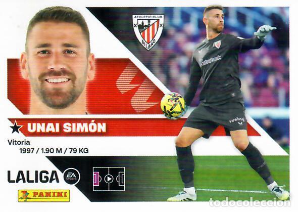 Cromos de f&uacute;tbol: CROMO PANINI LIGA 26 27 - N&ordm; 3 - UNAI SIM&Oacute;N - ATHLETIC DE BILBAO