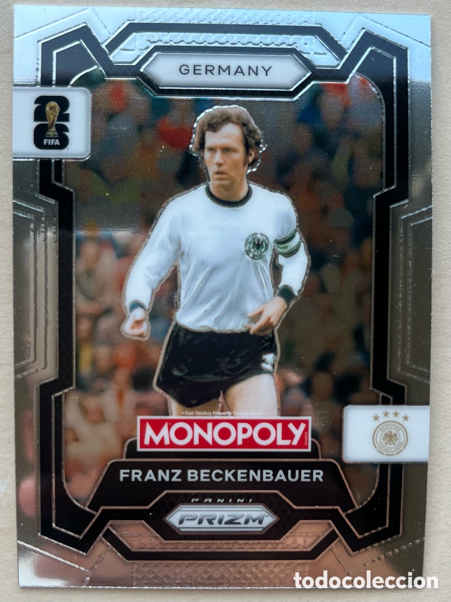 Cromos de f&uacute;tbol: Beckenbauer Prizm Monopoly Mundial 2026 - Alemania