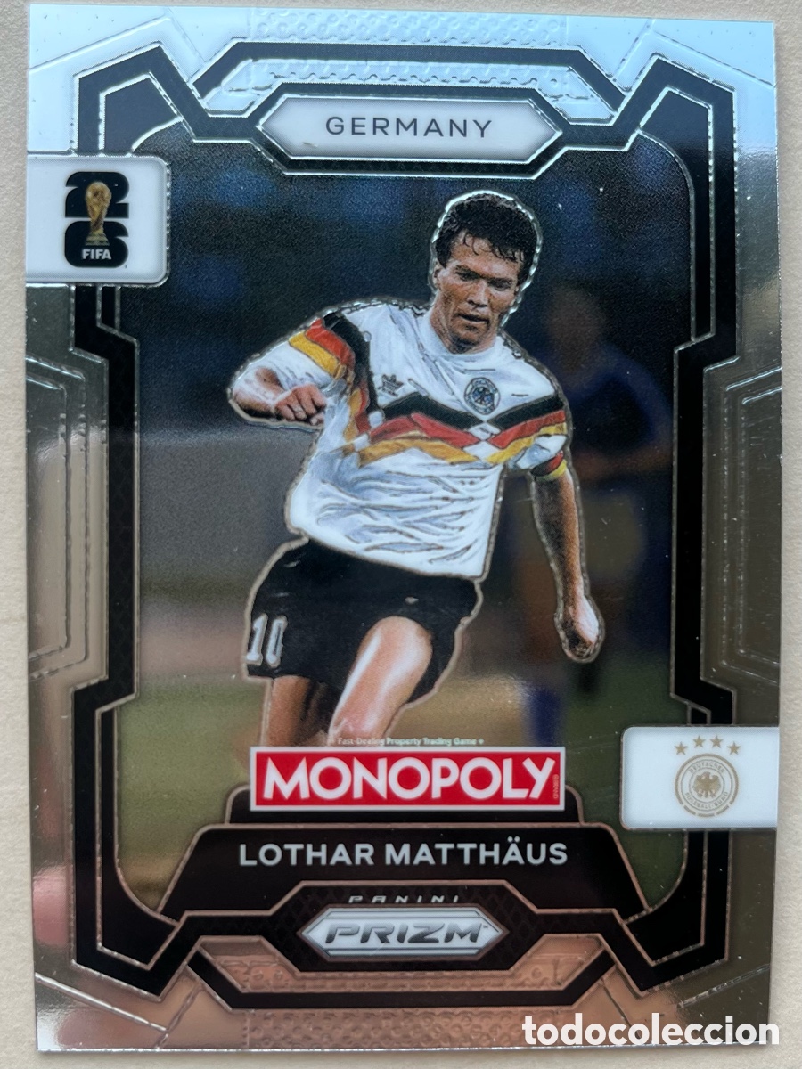 Cromos de f&uacute;tbol: Matthaus Prizm Monopoly Mundial 2026 - Alemania