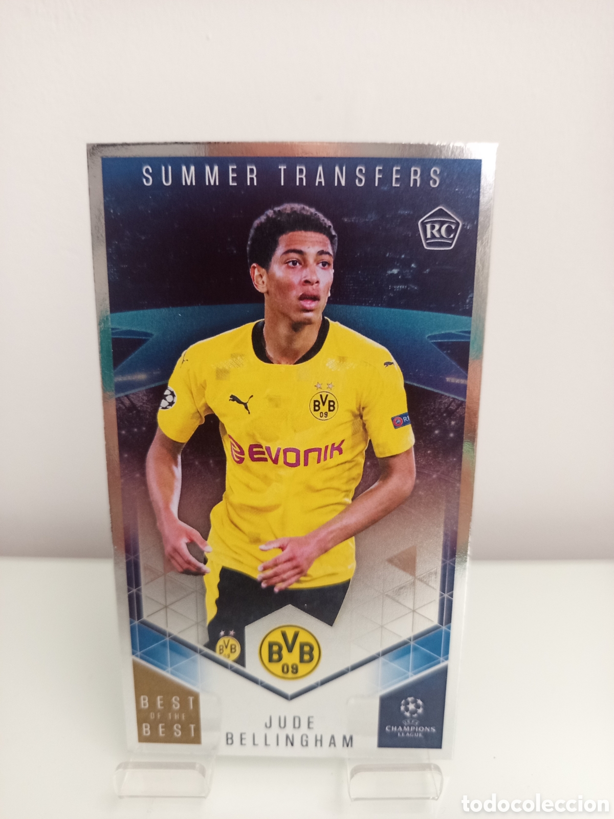 Figurine di Calcio: ❇️ CROMO ⚽ BELLINGHAM 122 ROOKIE SUMMER TRANSFERS BEST OF BEST UCL 20 21 TOPPS BORUSSIA DORTMUND ❇️