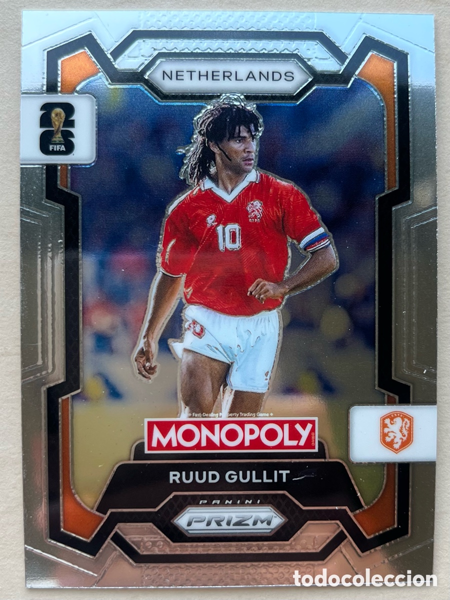 Cromos de f&uacute;tbol: Gullit Prizm Monopoly Mundial 2026 - Holanda