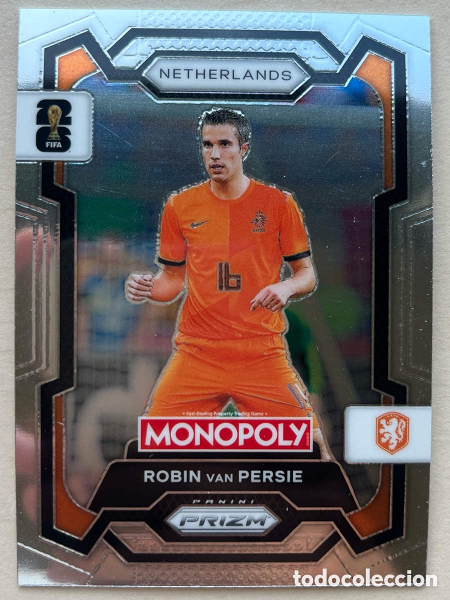 Cromos de f&uacute;tbol: Van Persie Prizm Monopoly Mundial 2026 - Holanda