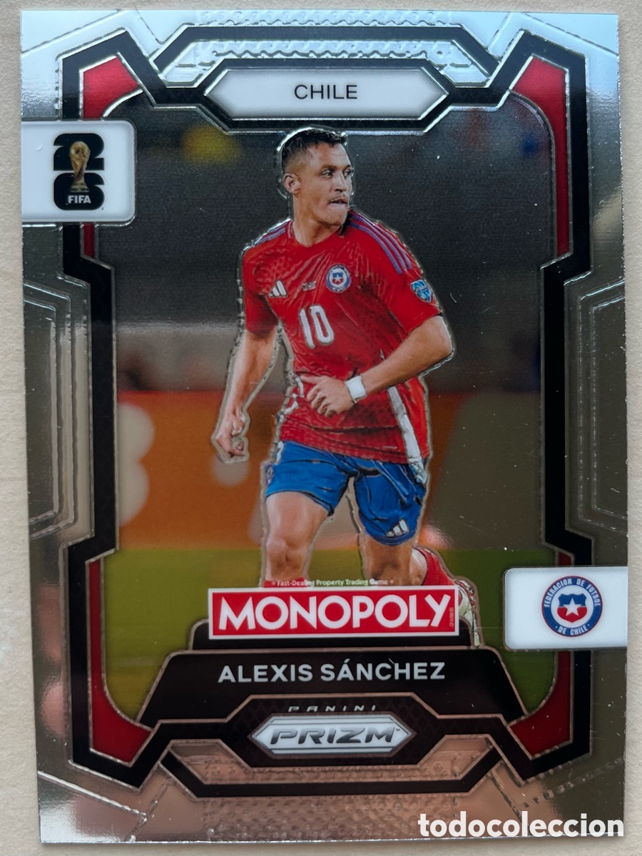 Cromos de f&uacute;tbol: Alexis Prizm Monopoly Mundial 2026 - Chile