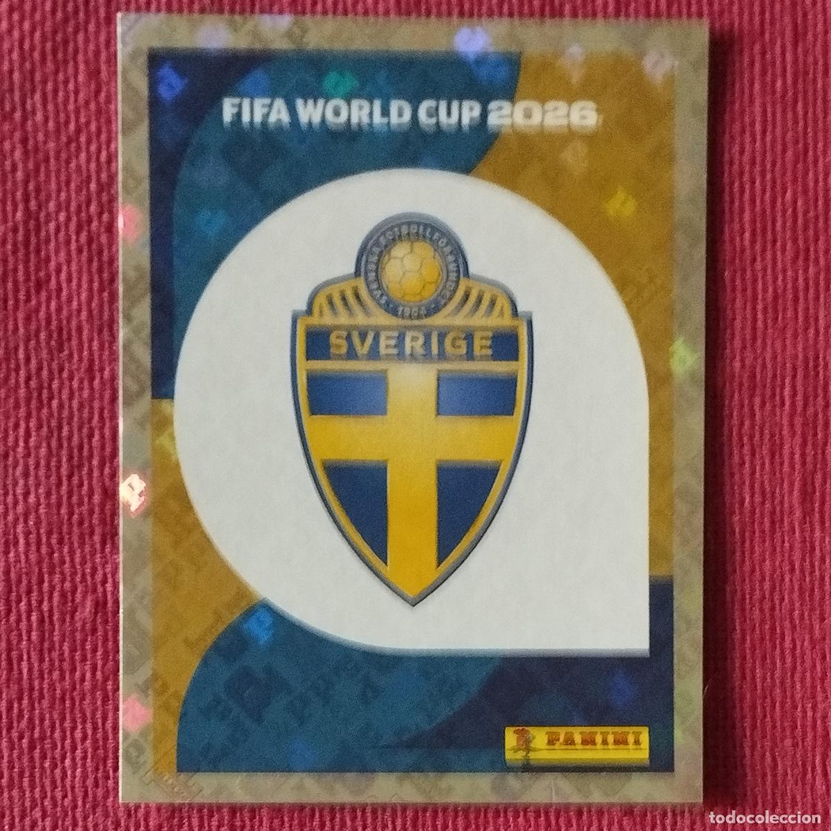 Cromos de f&uacute;tbol: ESCUDO DE SUECIA - SWC 1 - MUNDIAL DE FUTBOL - FIFA WORLD CUP 2026