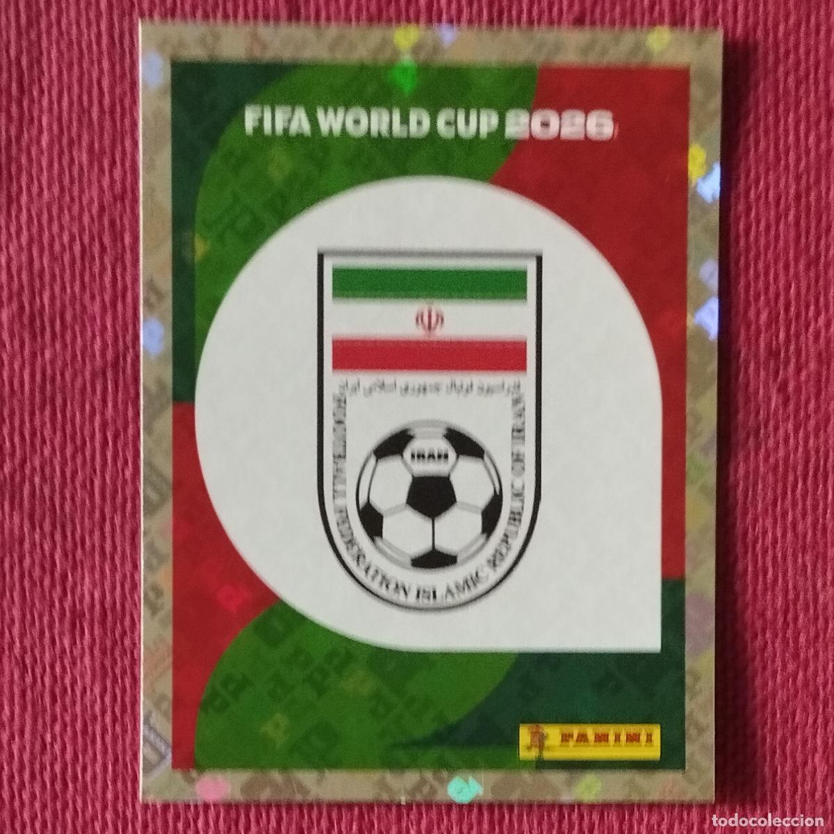 Cromos de f&uacute;tbol: ESCUDO DE IRAN - IRN 1 - MUNDIAL DE FUTBOL - FIFA WORLD CUP 2026