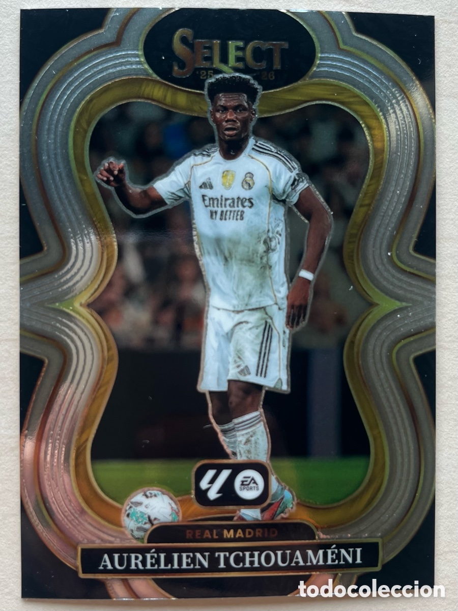 Cromos de f&uacute;tbol: Tchouameni Select La Liga 2025-26 - Real Madrid