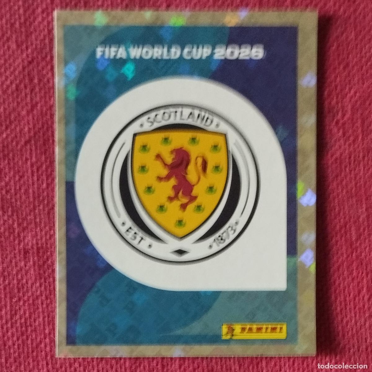 Cromos de f&uacute;tbol: ESCUDO DE ESCOCIA - SCO 1 - MUNDIAL DE FUTBOL - FIFA WORLD CUP 2026