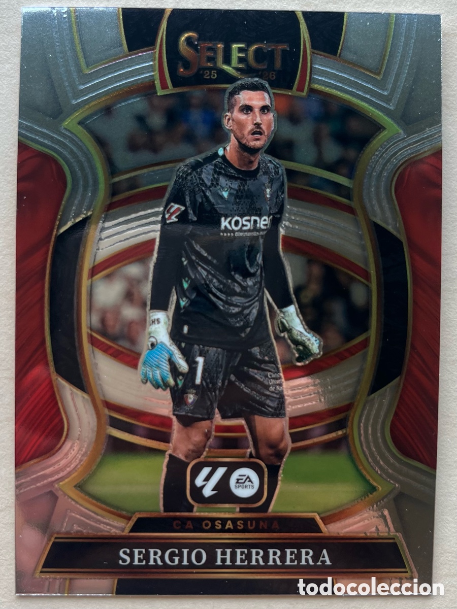 Cromos de f&uacute;tbol: Sergio Herrera Select La Liga 2025-26 - Osasuna