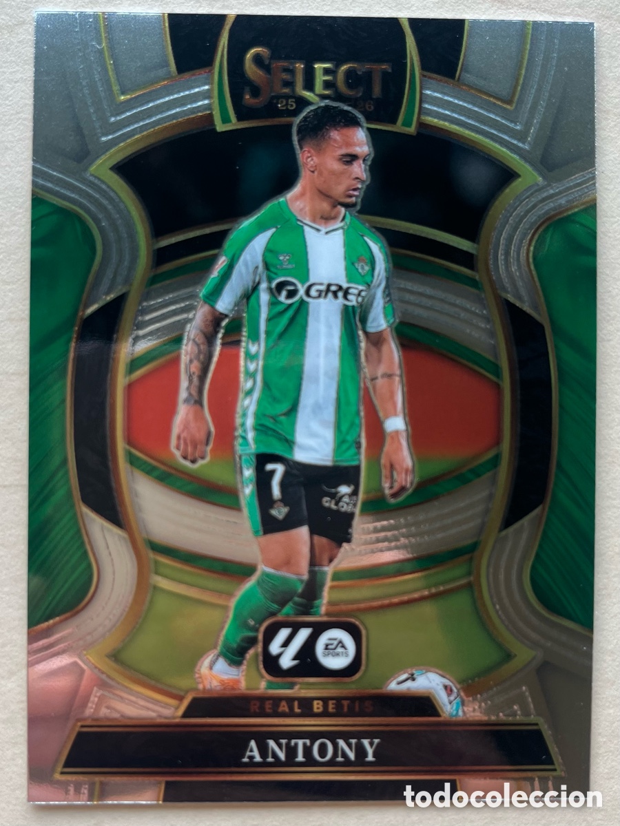 Cromos de f&uacute;tbol: Antony Select La Liga 2025-26 - Real Betis