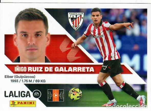 Cromos de f&uacute;tbol: CROMO PANINI LIGA 26 27 - N&ordm; 11 - RUIZ DE GALARRETA - ATHLETIC DE BILBAO