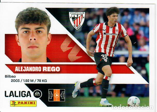 Cromos de f&uacute;tbol: CROMO PANINI LIGA 26 27 - N&ordm; 12 - REGO - ATHLETIC DE BILBAO