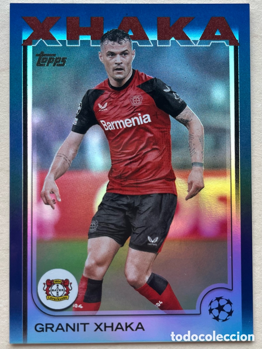 Cromos de f&uacute;tbol: Xhaka /275 Flagship 2024-25 - Bayern Leverkusen