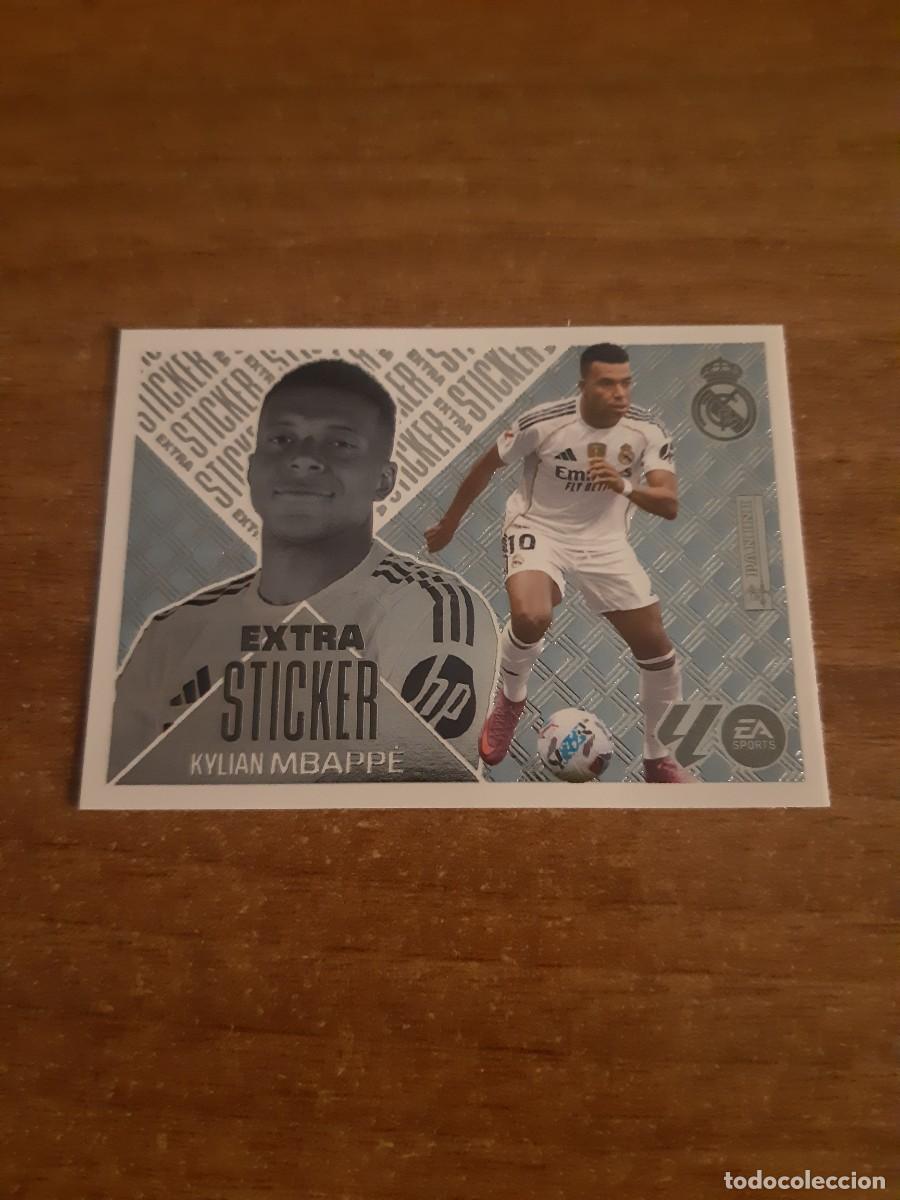 Cromos de f&uacute;tbol: MBAPP&Eacute; REAL MADRID EXTRA STICKER PLATA LIGA 26-27 ESTE 2026 2027 PANINI. NUEVO