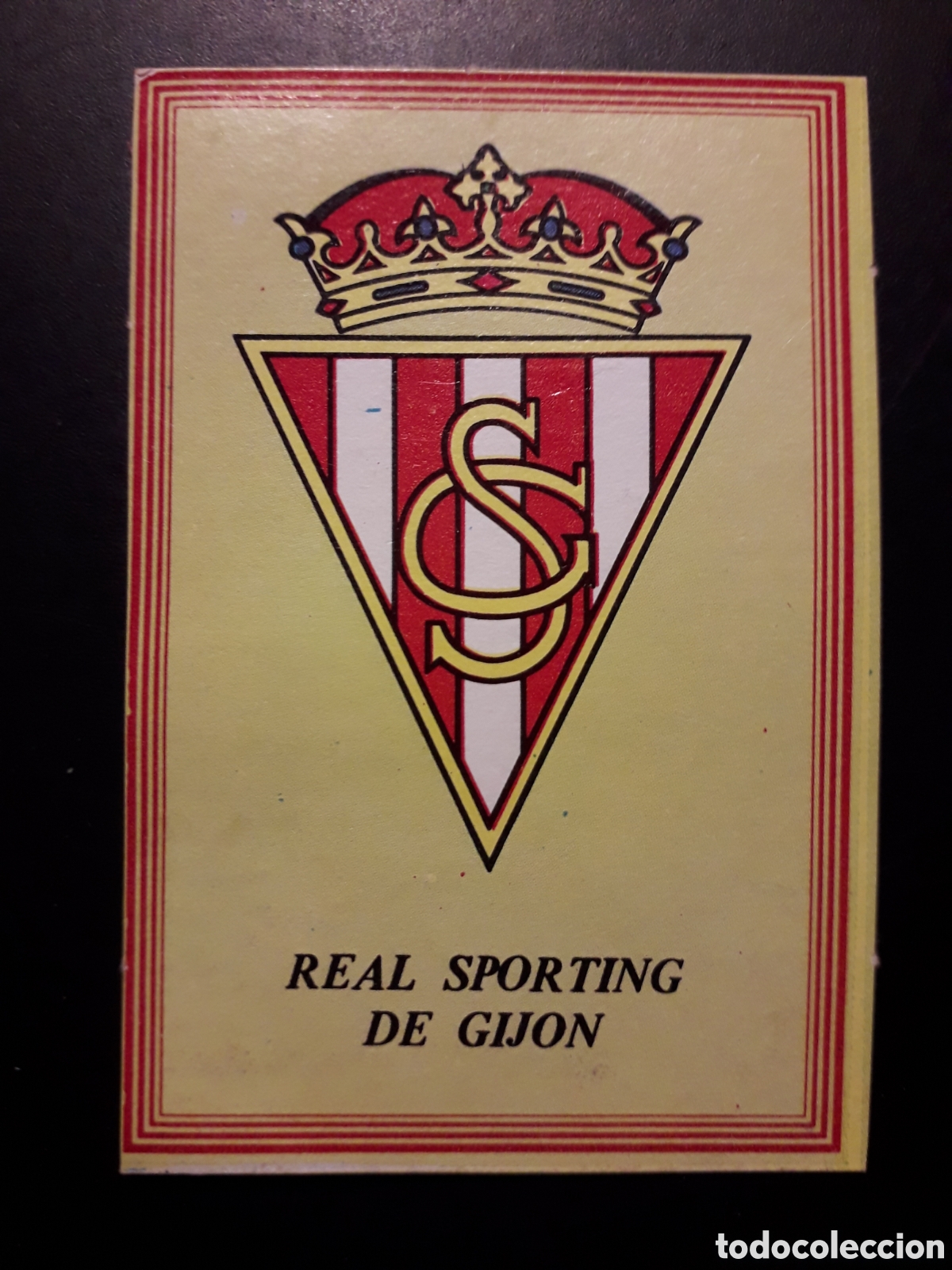 Cromos de f&uacute;tbol: ESCUDO SPORTING DE GIJ&Oacute;N SUPER F&Uacute;TBOL 84 83-84 1983-1984 ROLL&Aacute;N DESPEGADO PEDIDO M&Iacute;NIMO 3&euro;