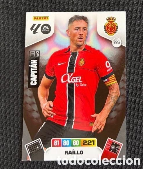 Cromos de f&uacute;tbol: 223 RAILLO MALLORCA Panini Adrenalyn XL LaLiga 2025 2026