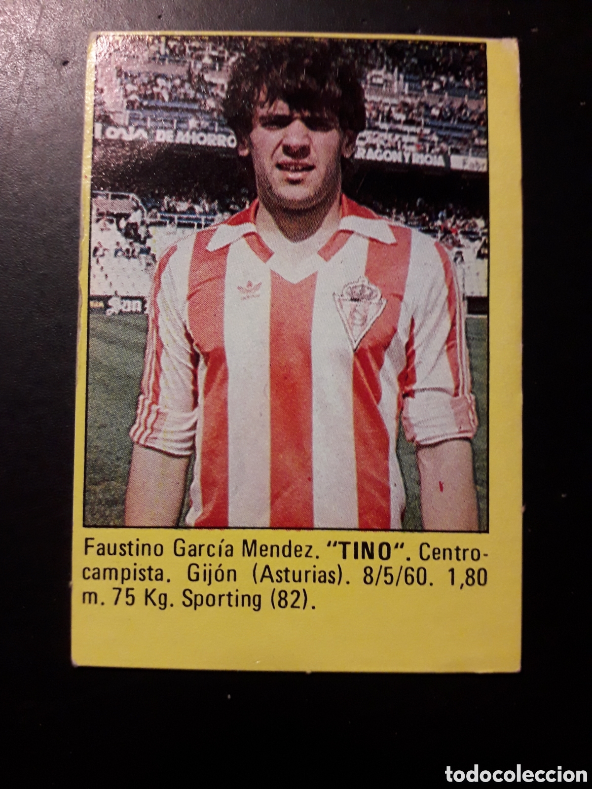 Cromos de f&uacute;tbol: TINO SPORTING DE GIJ&Oacute;N SUPER F&Uacute;TBOL 84 83-84 1983-1984 ROLL&Aacute;N DESPEGADO PEDIDO M&Iacute;NIMO 3&euro;