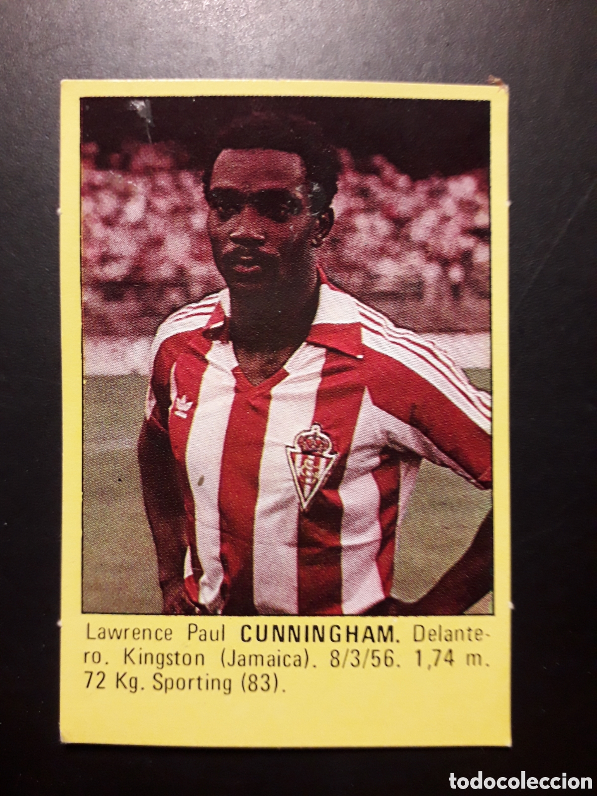 Cromos de f&uacute;tbol: CUNNINGHAM SPORTING DE GIJ&Oacute;N SUPER F&Uacute;TBOL 84 83-84 1983-1984 ROLL&Aacute;N DESPEGADO PEDIDO M&Iacute;NIMO 3&euro;
