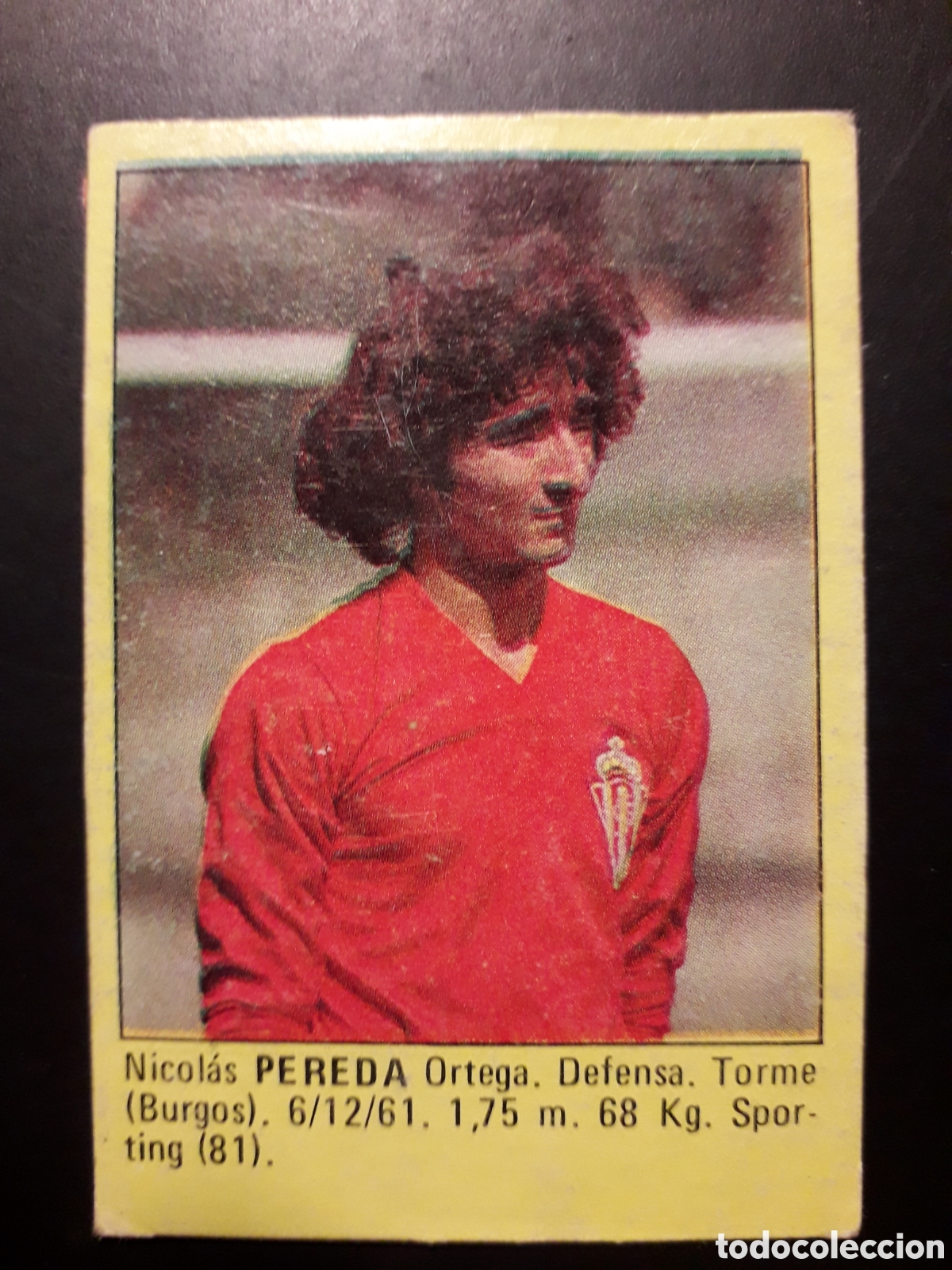 Cromos de f&uacute;tbol: PEREDA SPORTING DE GIJ&Oacute;N SUPER F&Uacute;TBOL 84 83-84 1983-1984 ROLL&Aacute;N DESPEGADO PEDIDO M&Iacute;NIMO 3&euro;
