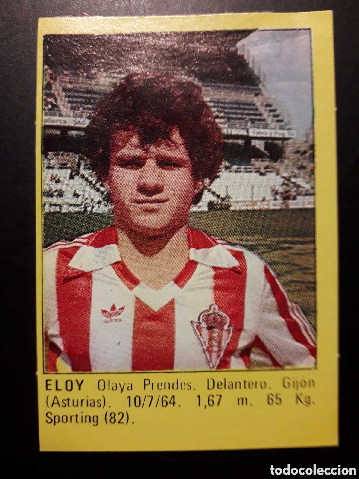Cromos de f&uacute;tbol: ELOY SPORTING DE GIJ&Oacute;N SUPER F&Uacute;TBOL 84 83-84 1983-1984 ROLL&Aacute;N DESPEGADO PEDIDO M&Iacute;NIMO 3&euro;