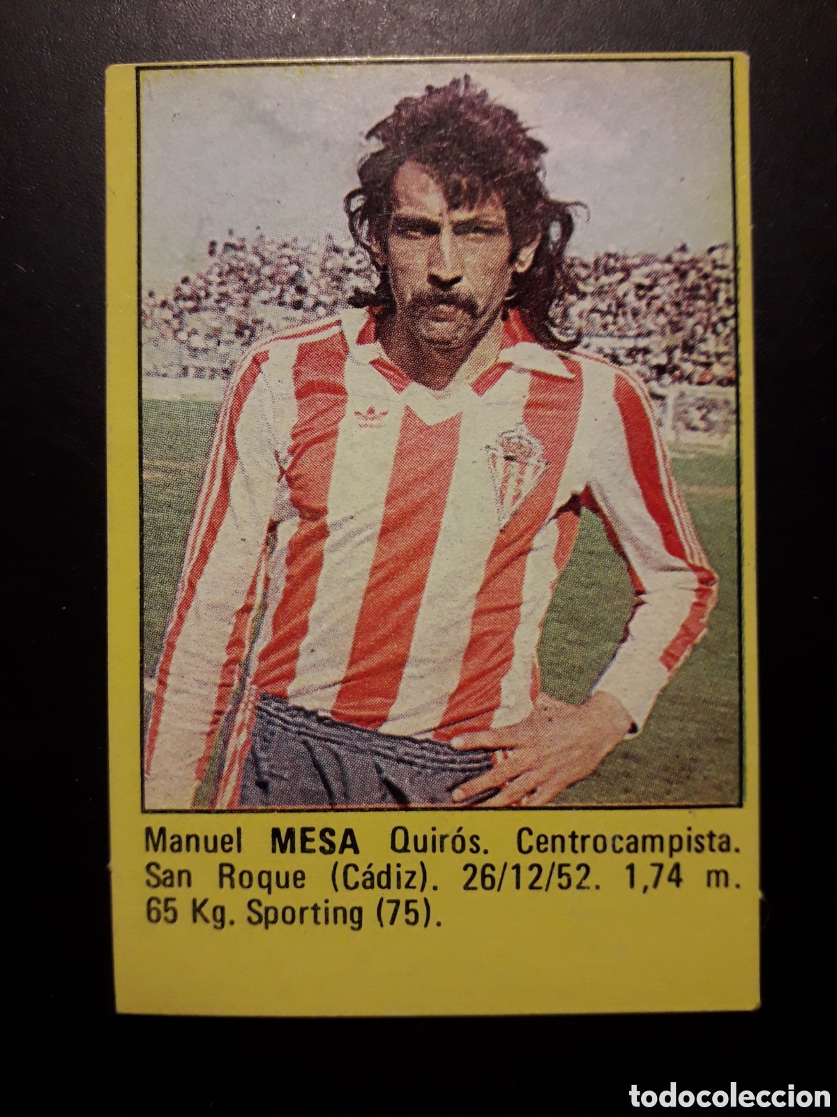 Cromos de f&uacute;tbol: MESA SPORTING DE GIJ&Oacute;N SUPER F&Uacute;TBOL 84 83-84 1983-1984 ROLL&Aacute;N DESPEGADO PEDIDO M&Iacute;NIMO 3&euro;