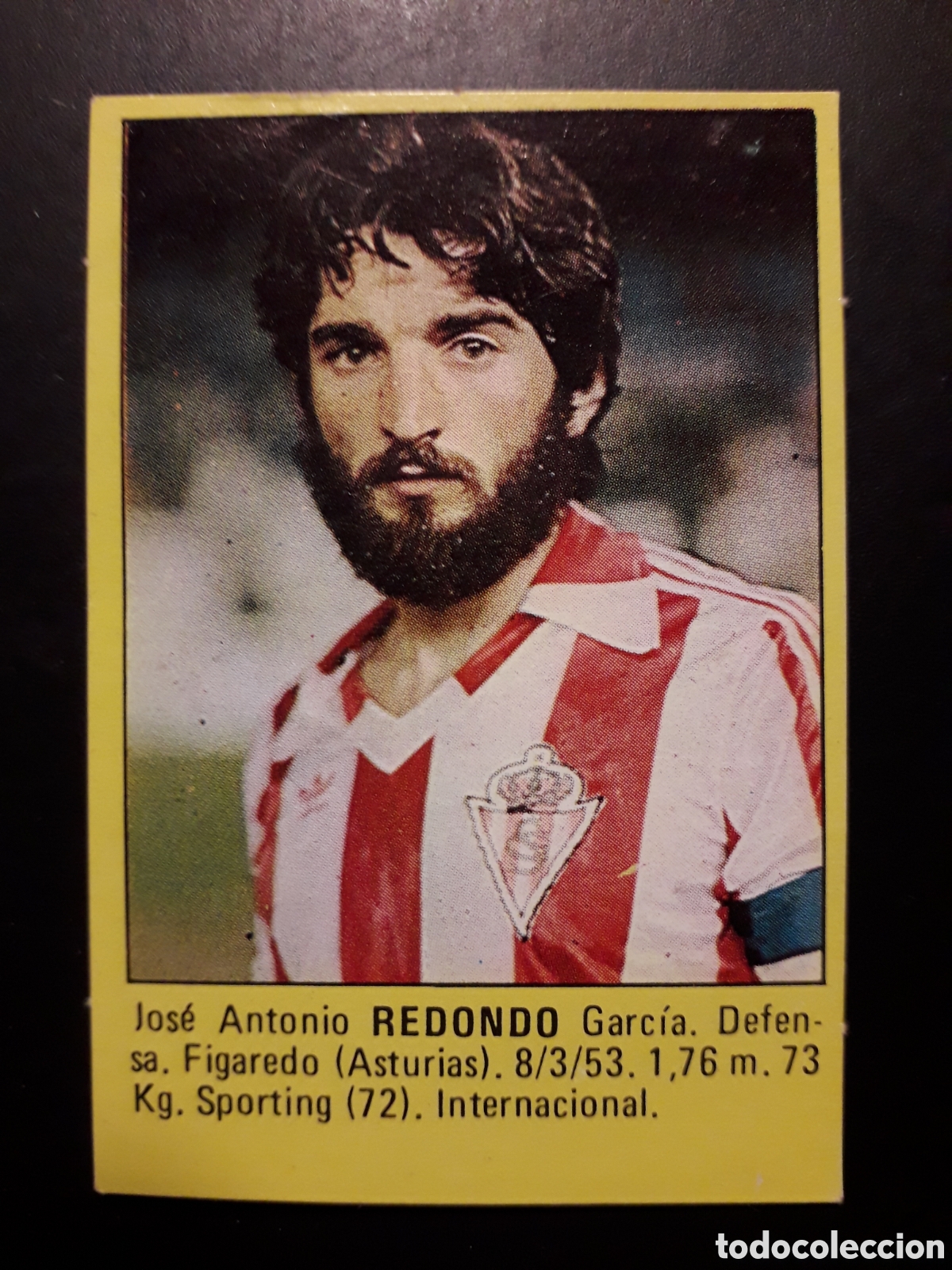 Cromos de f&uacute;tbol: REDONDO SPORTING DE GIJ&Oacute;N SUPER F&Uacute;TBOL 84 83-84 1983-1984 ROLL&Aacute;N DESPEGADO PEDIDO M&Iacute;NIMO 3&euro;