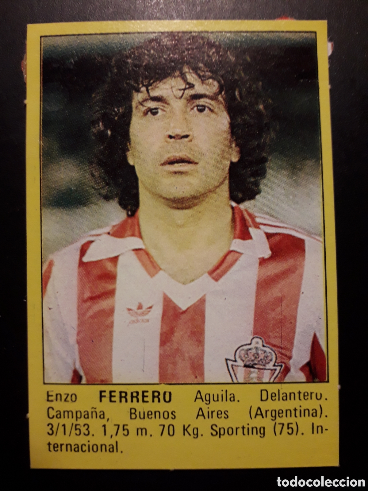 Cromos de f&uacute;tbol: FERRERO SPORTING DE GIJ&Oacute;N SUPER F&Uacute;TBOL 84 83-84 1983-1984 ROLL&Aacute;N DESPEGADO PEDIDO M&Iacute;NIMO 3&euro;