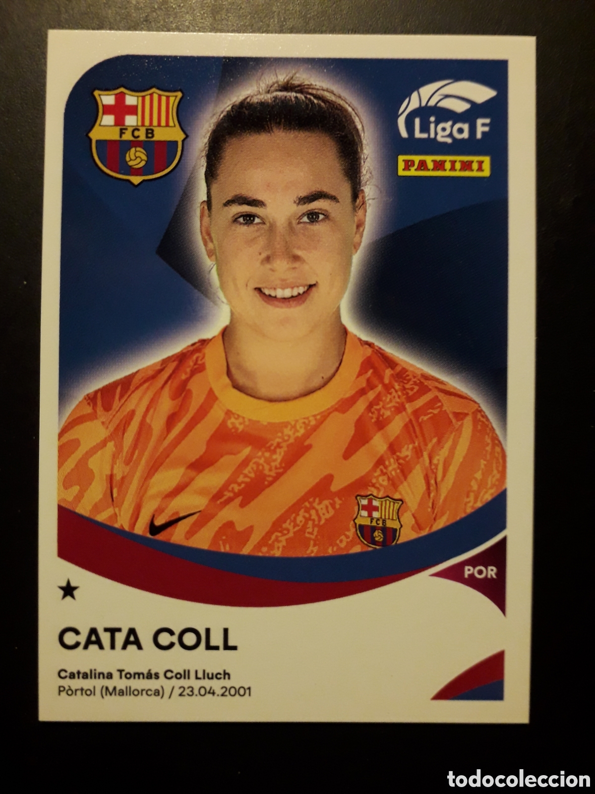 Cromos de f&uacute;tbol: CATA COLL FC BARCELONA N&deg; 44 LIGA F FEMENINA 2024 2025 24 25 PANINI PEDIDO M&Iacute;NIMO 3&euro;