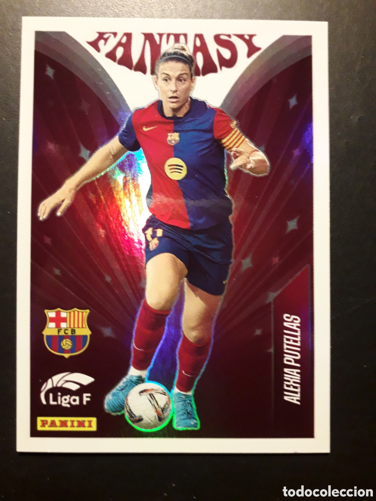 Cromos de f&uacute;tbol: ALEXIA PUTELLAS FANTASY FC BARCELONA N&deg; 328 LIGA F FEMENINA 2024 2025 24 25 PANINI PEDIDO M&Iacute;NIMO 3&euro;.