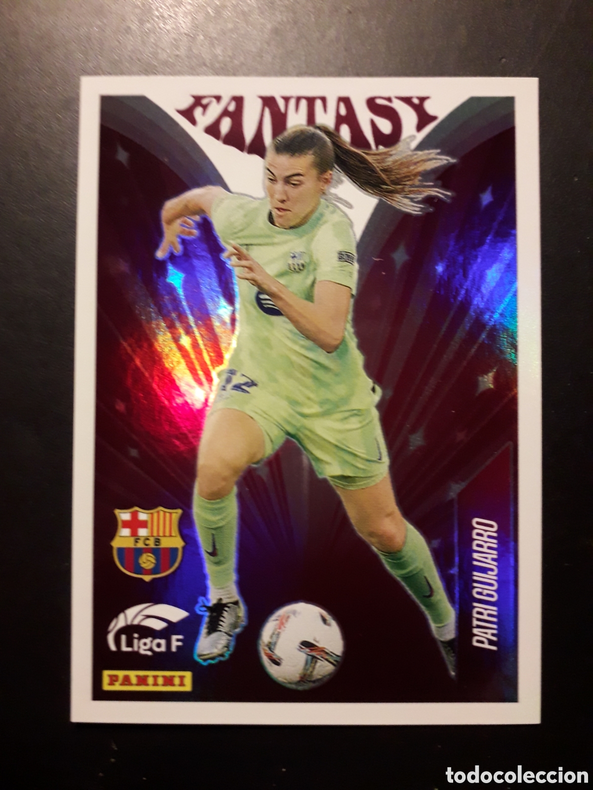 Cromos de f&uacute;tbol: PATRI GUIJARRO FANTASY FC BARCELONA N&deg; 341 LIGA F FEMENINA 2024 2025 24 25 PANINI PEDIDO M&Iacute;NIMO 3&euro;.